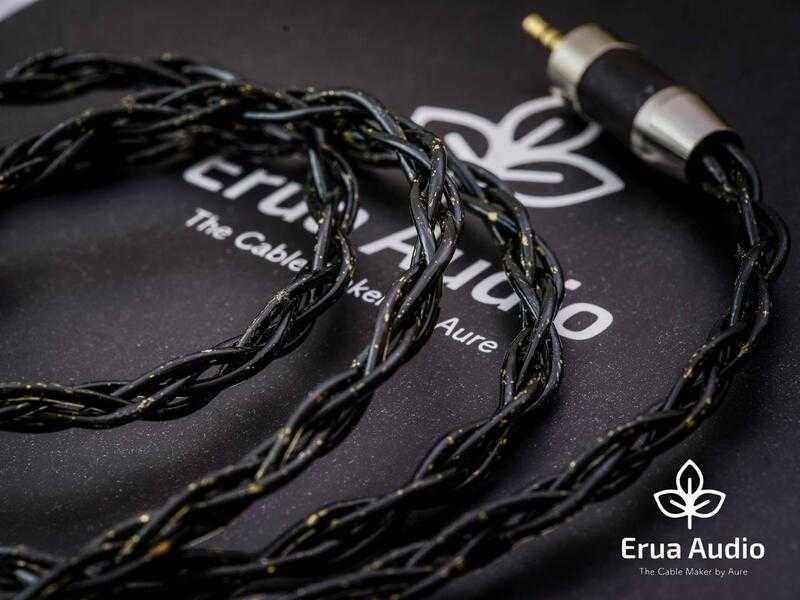 ERUA Audio Osmanthus 金木犀 無氧銅鍍錫 懸浮金箔避震 耳機 升級線 | 金曲音響