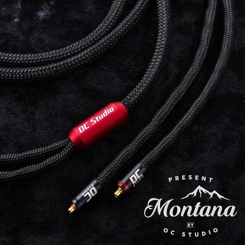 OC Studio Montana 單晶銅 4蕊 手工 耳機 升級線｜金曲音響