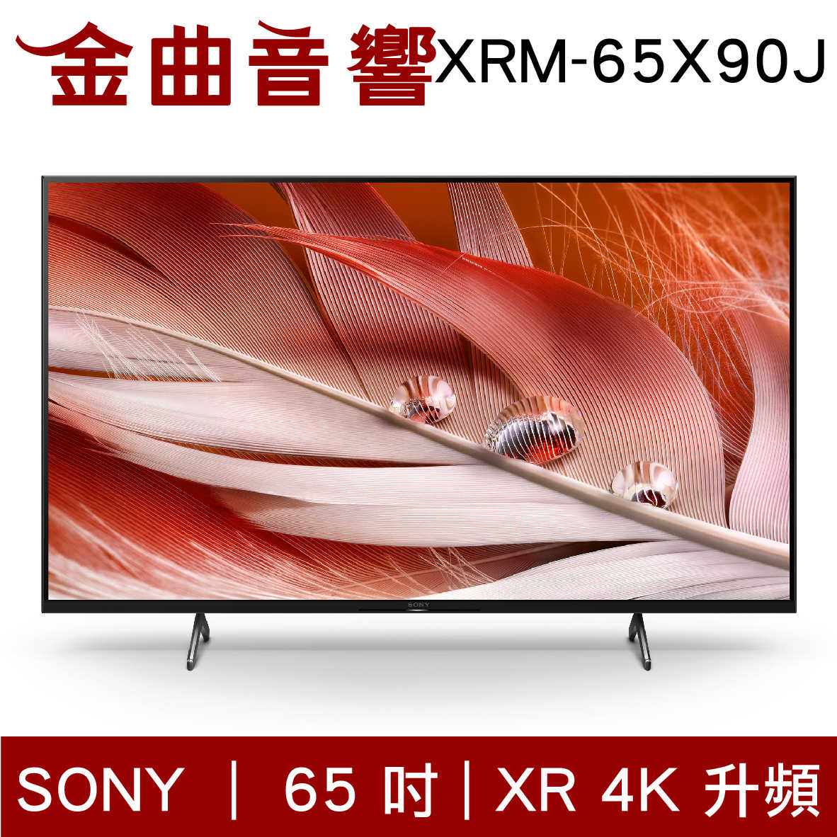 SONY 索尼 65吋 XRM-65X90J 4K 全陣列LED XR 液晶 電視 2021 | 金曲音響
