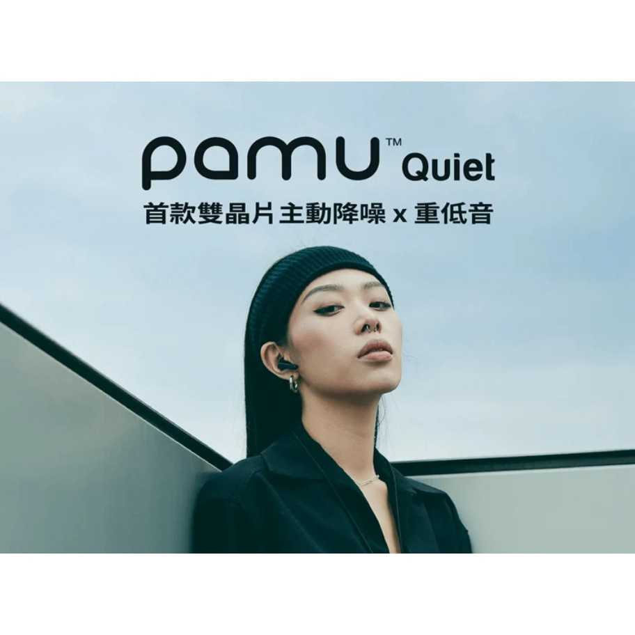 PaMu Quiet 黑 主動降噪 IPX4 HIFI 藍芽5.0 真無線 耳機 | 金曲音響