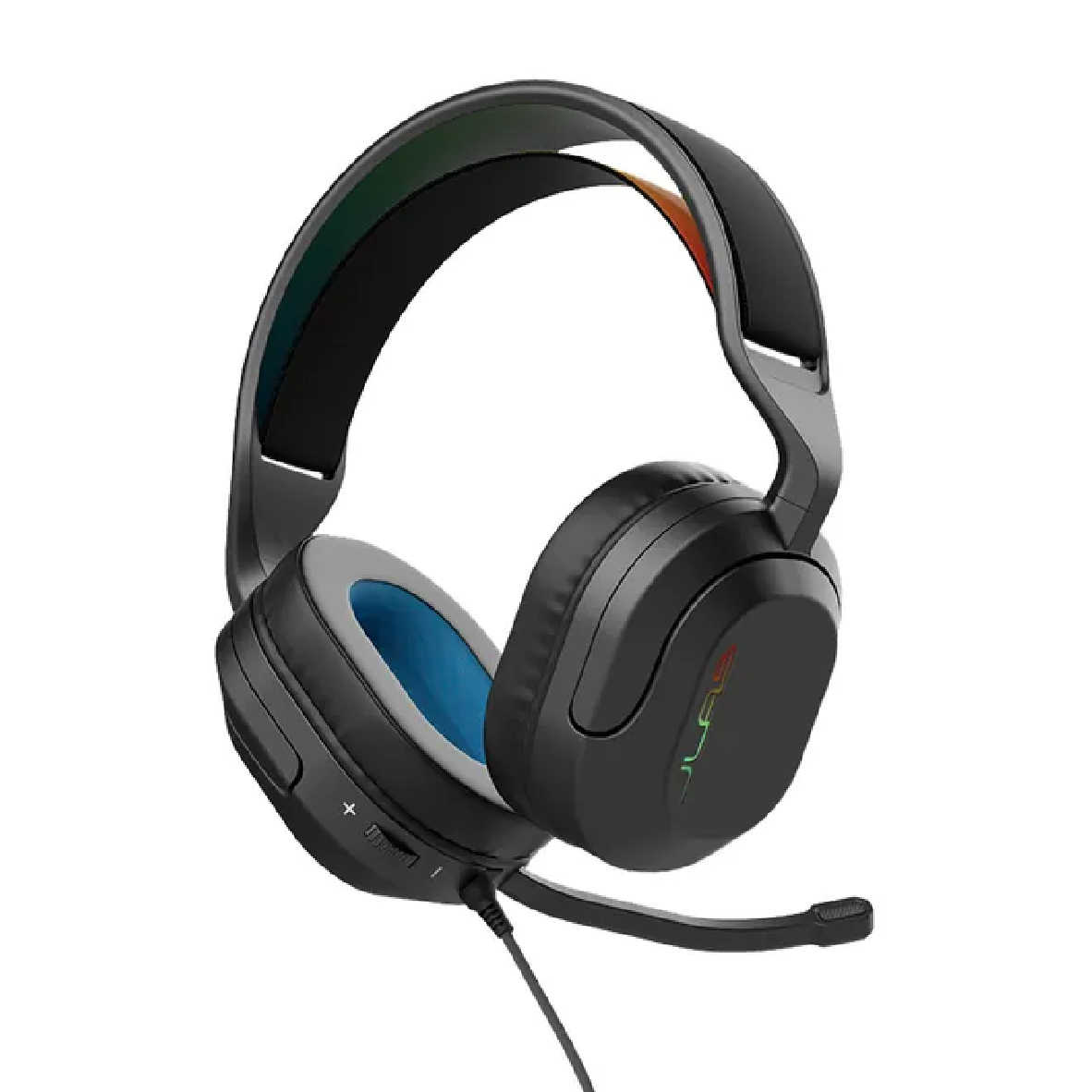 【福利機A組】JLab Nightfall 音量控制 雙色頭帶 AUX連接 旋轉收納 有線 電競 耳罩耳機 | 金曲音響