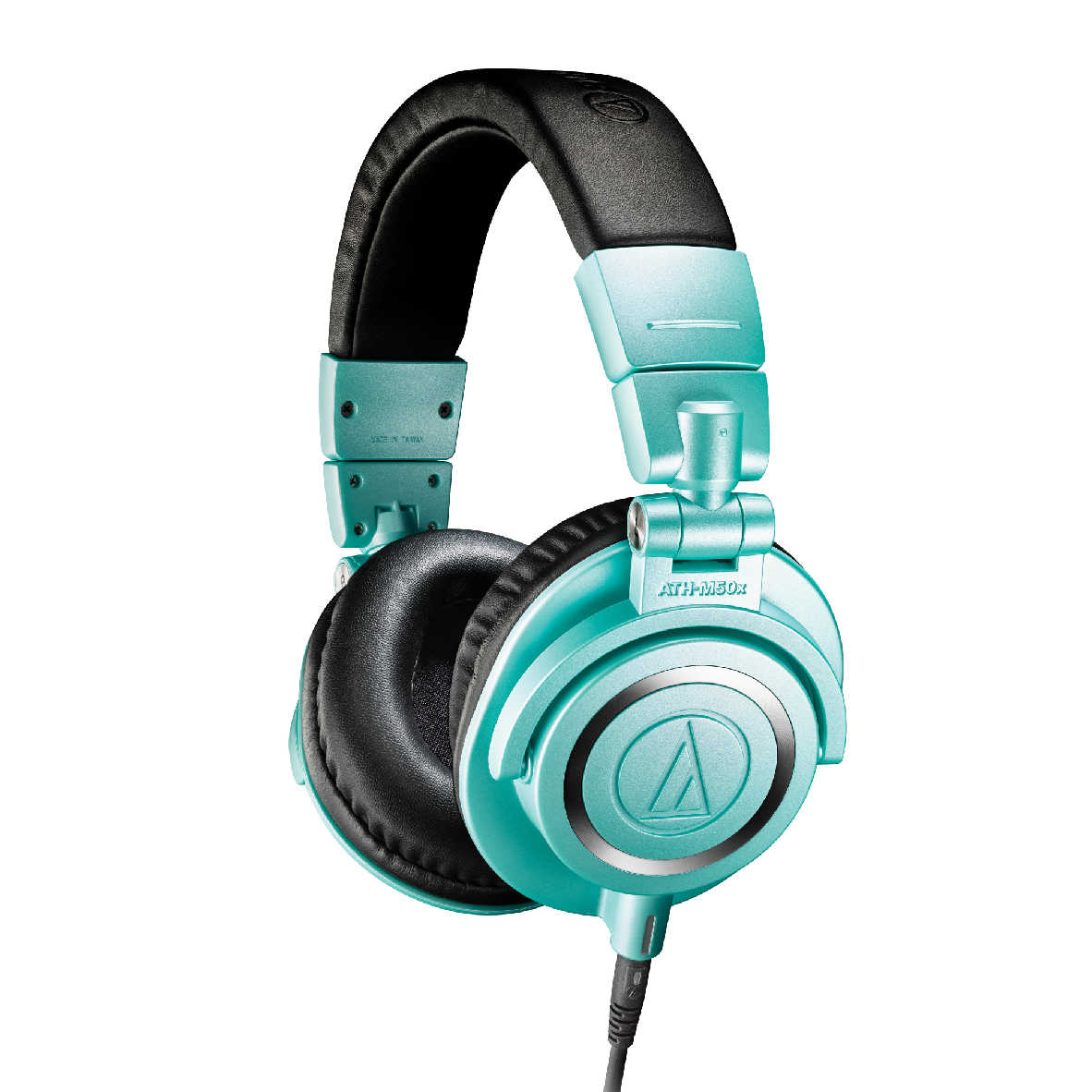 鐵三角 ATH-M50x 冰藍色 高音質 錄音室用 專業 監聽 耳罩式 耳機 | 金曲音響