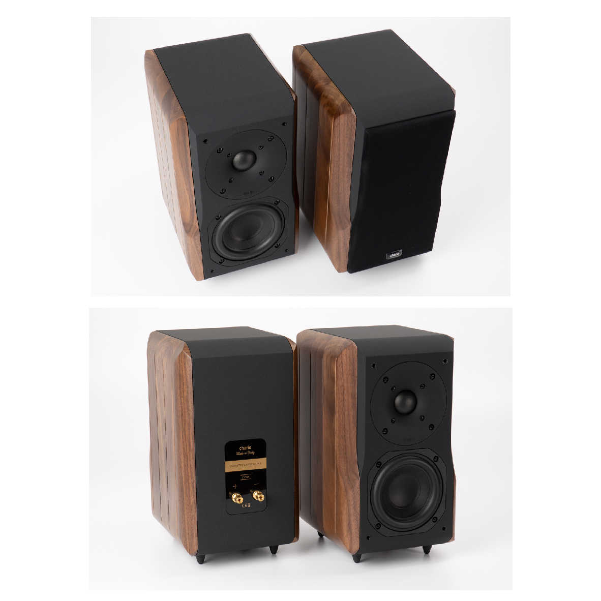 Chario LYNX MKII 山貓星座 胡桃實木 書架型 喇叭 揚聲器 | 金曲音響