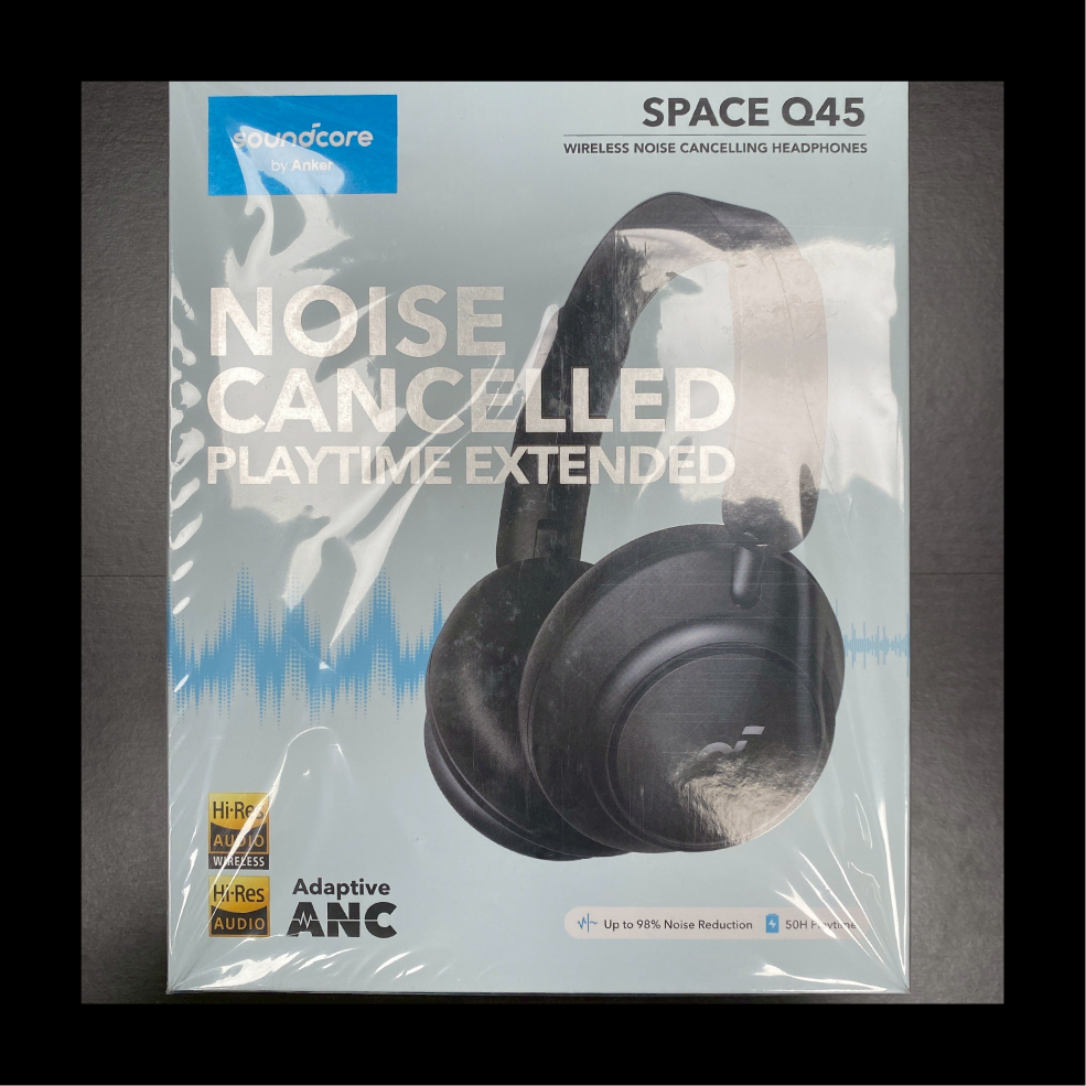 【福利機A組】Anker Soundcore Space Q45 黑色 Hi-Res 降噪 頭戴式藍牙耳機 | 金曲音響