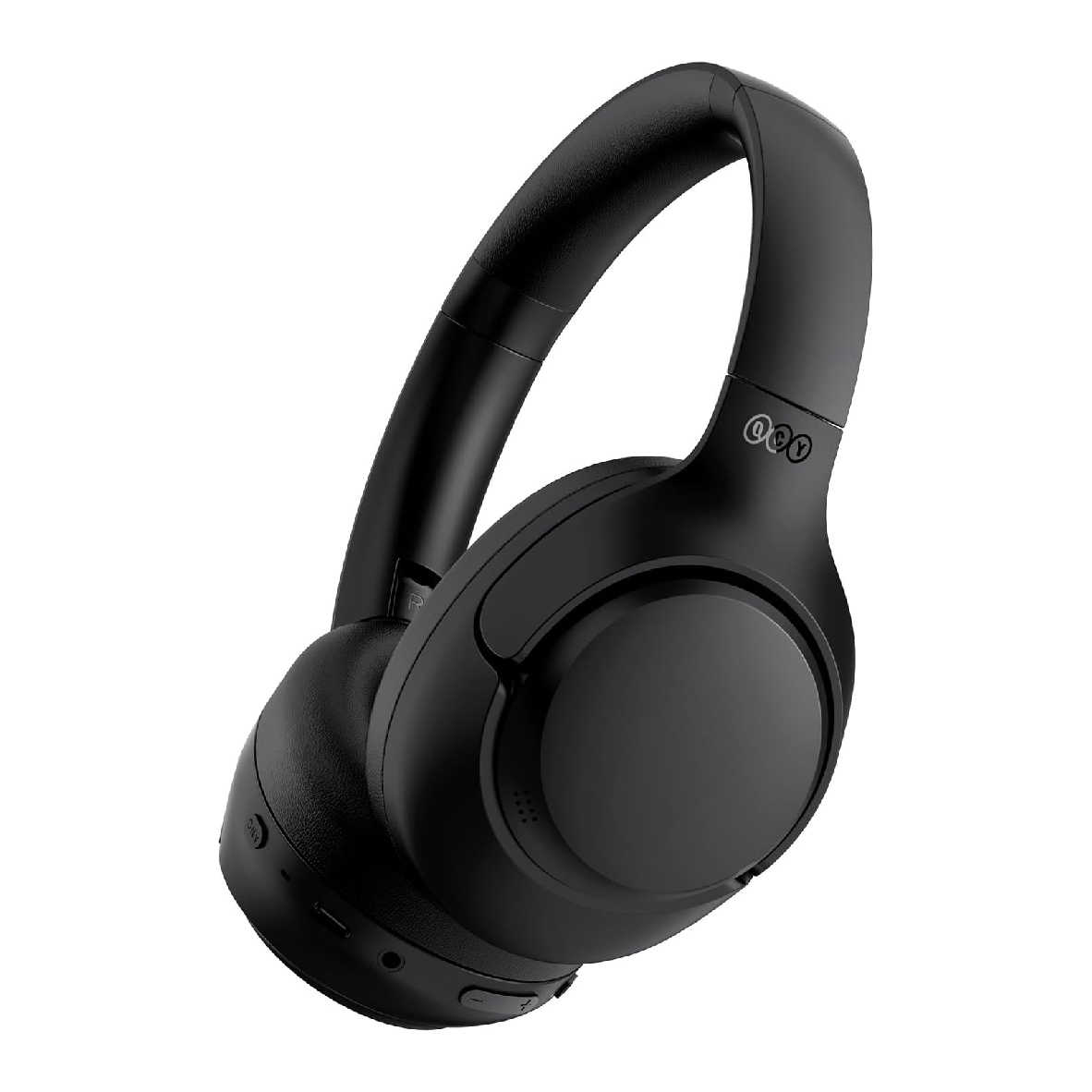 QCY H3 午夜黑 有線連接 60HR續航 通透模式 多點連線 降噪 藍牙 耳罩式 耳機 | 金曲音響