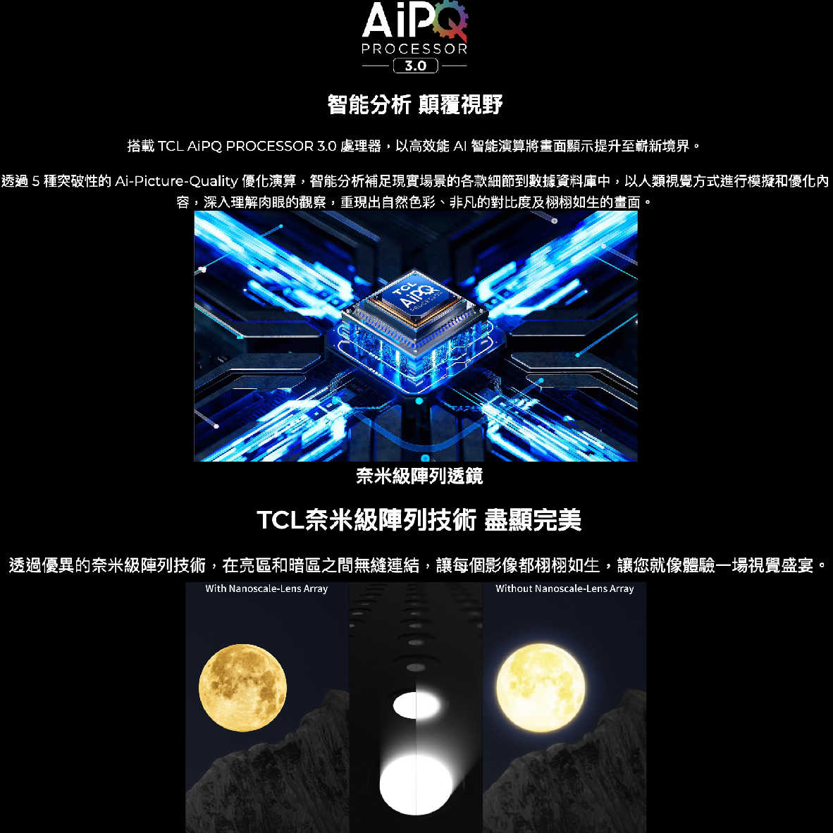 TCL 55C755 55吋 智能連網 QD-Mini LED 液晶 顯示器 電視 2023 | 金曲音響