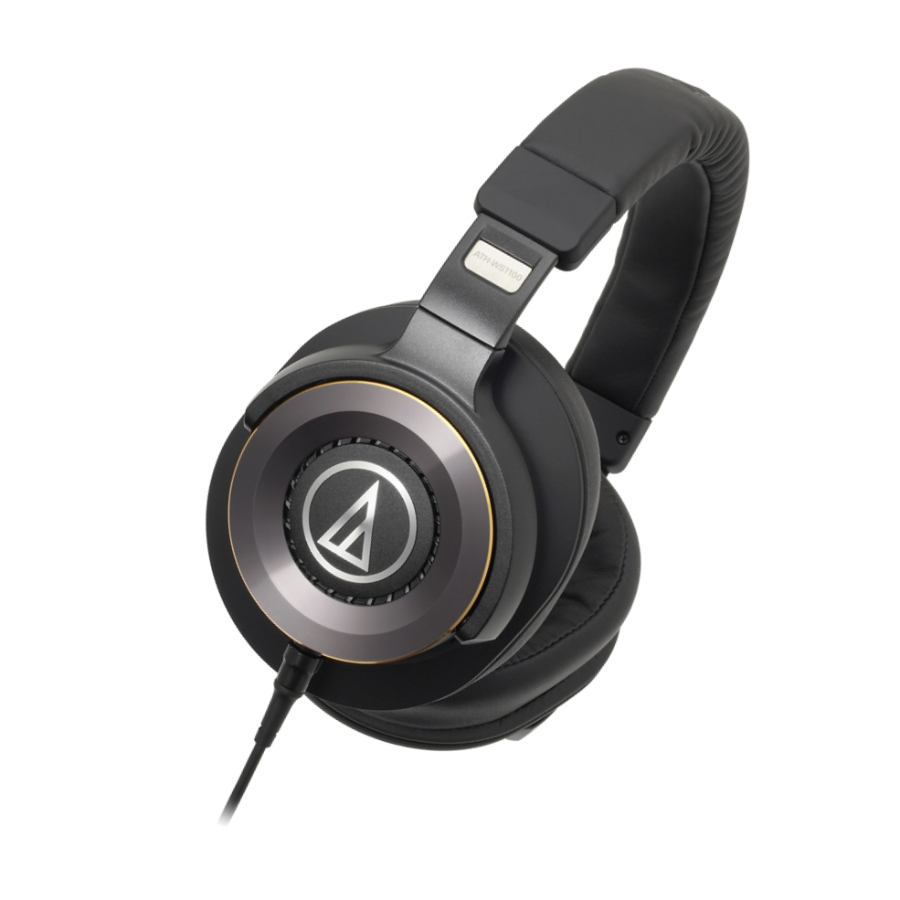 【福利機A組】鐵三角 ATH-WS1100 鋁合金外殼 HiRes 可換線 重低音 耳罩式耳機 | 金曲音響