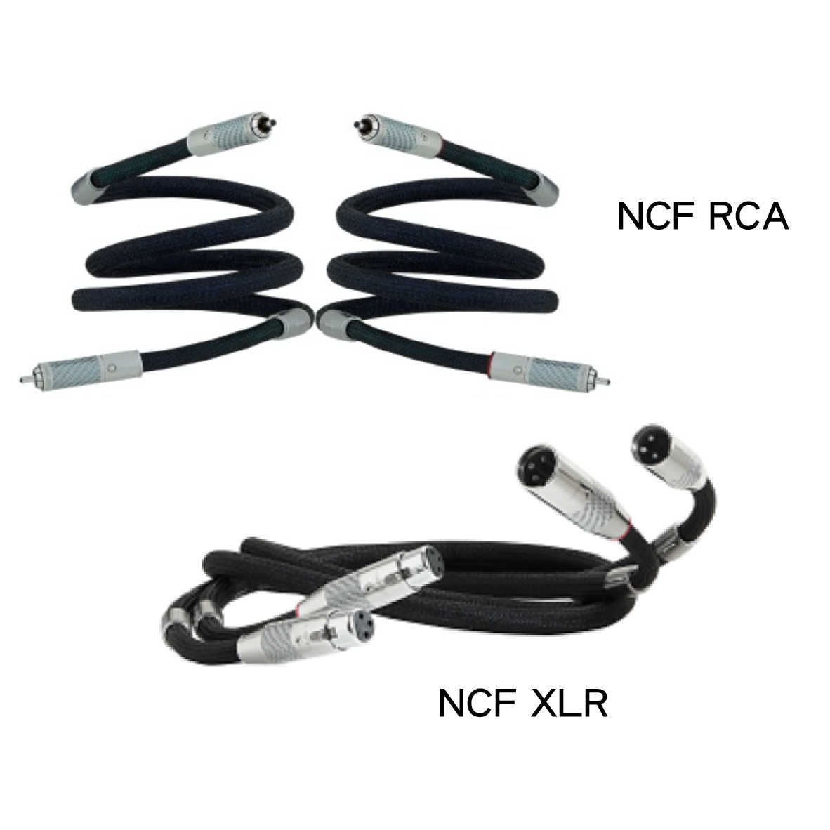 FURUTECH 古河 Lineflux NCF RCA/XLR 單端/平衡 訊號線 1.2米 一對 | 金曲音響