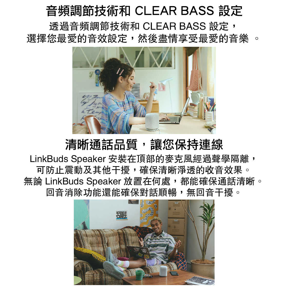 SONY 索尼 SRS-LS1 LinkBuds Speaker 自動切換 無線 藍牙揚聲器 音響 | 金曲音響