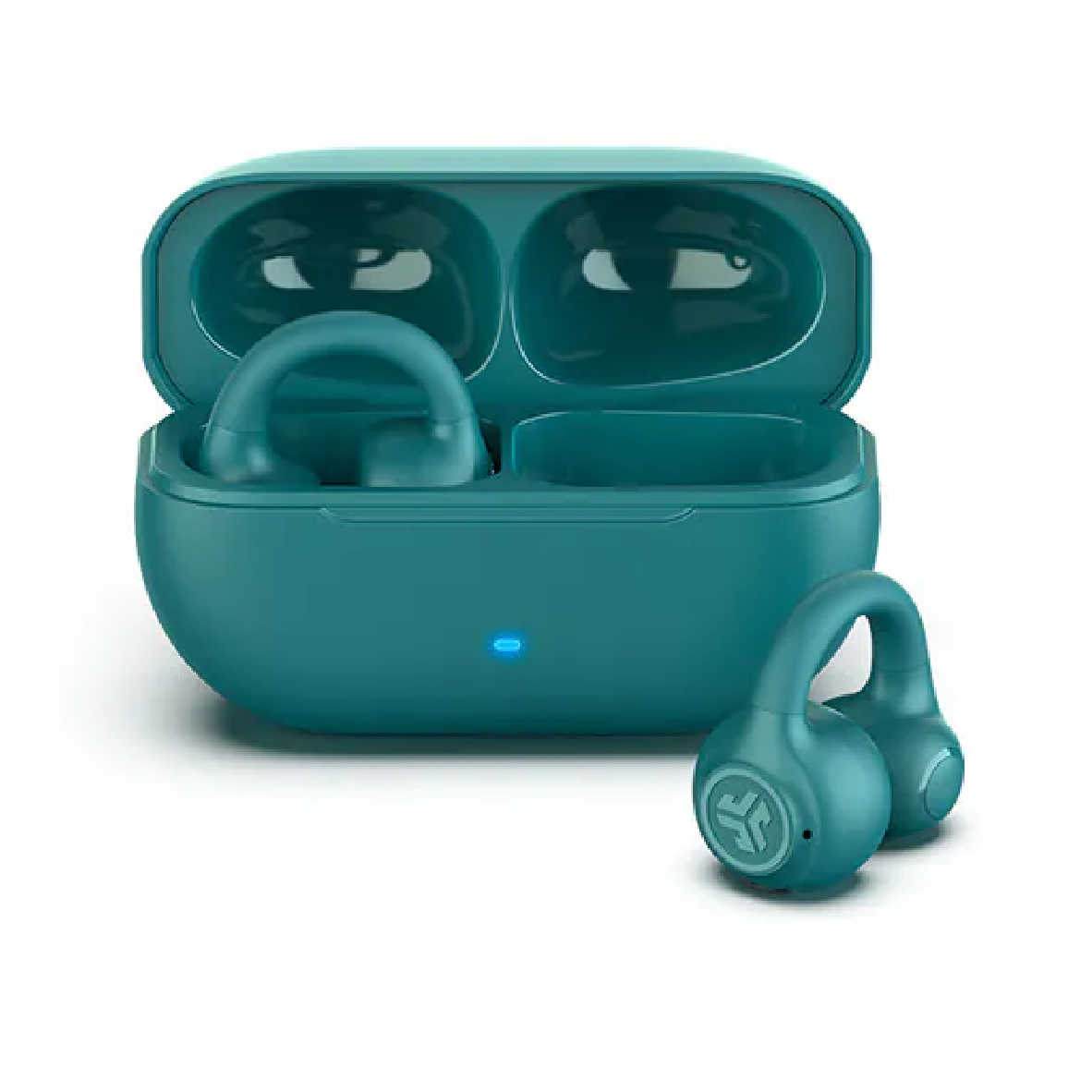 JLab FLEX 孔雀綠 聽力保護 藍牙5.4 多點連線 低延遲 開放式 耳夾 藍牙耳機 | 金曲音響