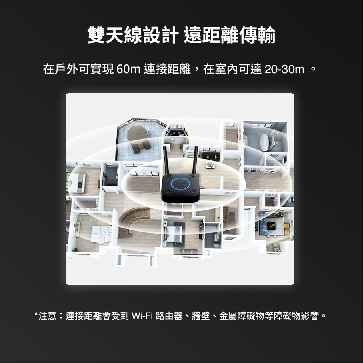 1Mii B06 Pro 雙天線 aptX- HD 環繞音效 長距傳輸 音訊 藍牙接收器 | 金曲音響