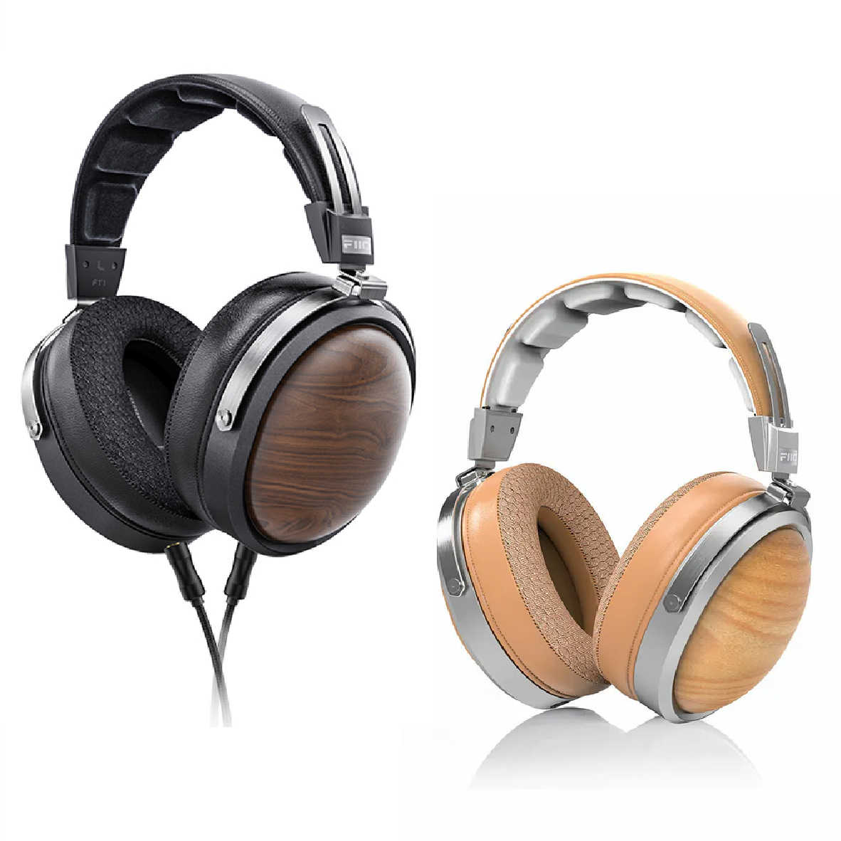 FIIO FT1 山毛櫸 雙TRS耳機接口 多段調節 封閉式 有線 耳罩式耳機 | 金曲音響