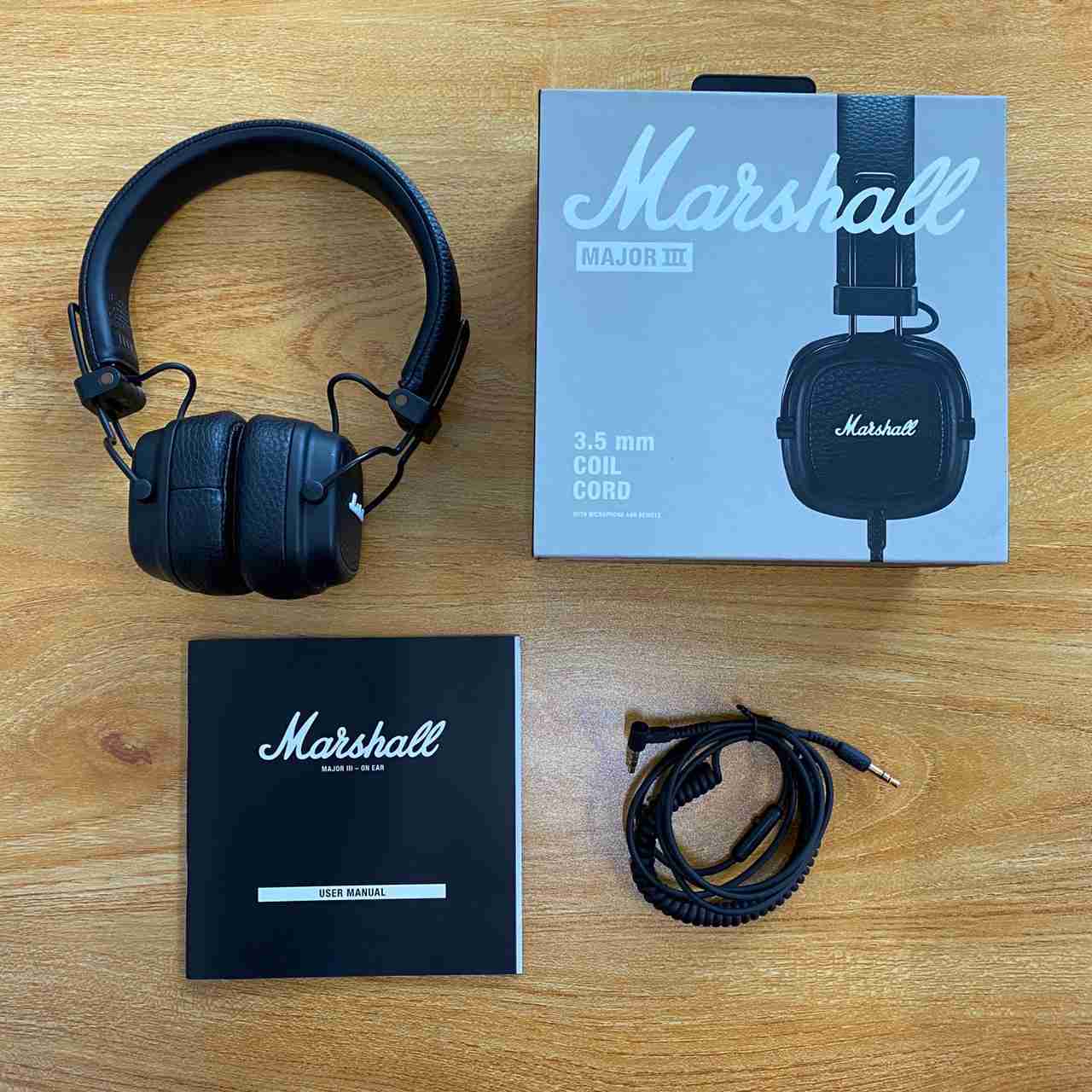 【福利機A組】Marshall MAJOR III 3 三代 有線版 耳罩式 耳機 | 金曲音響