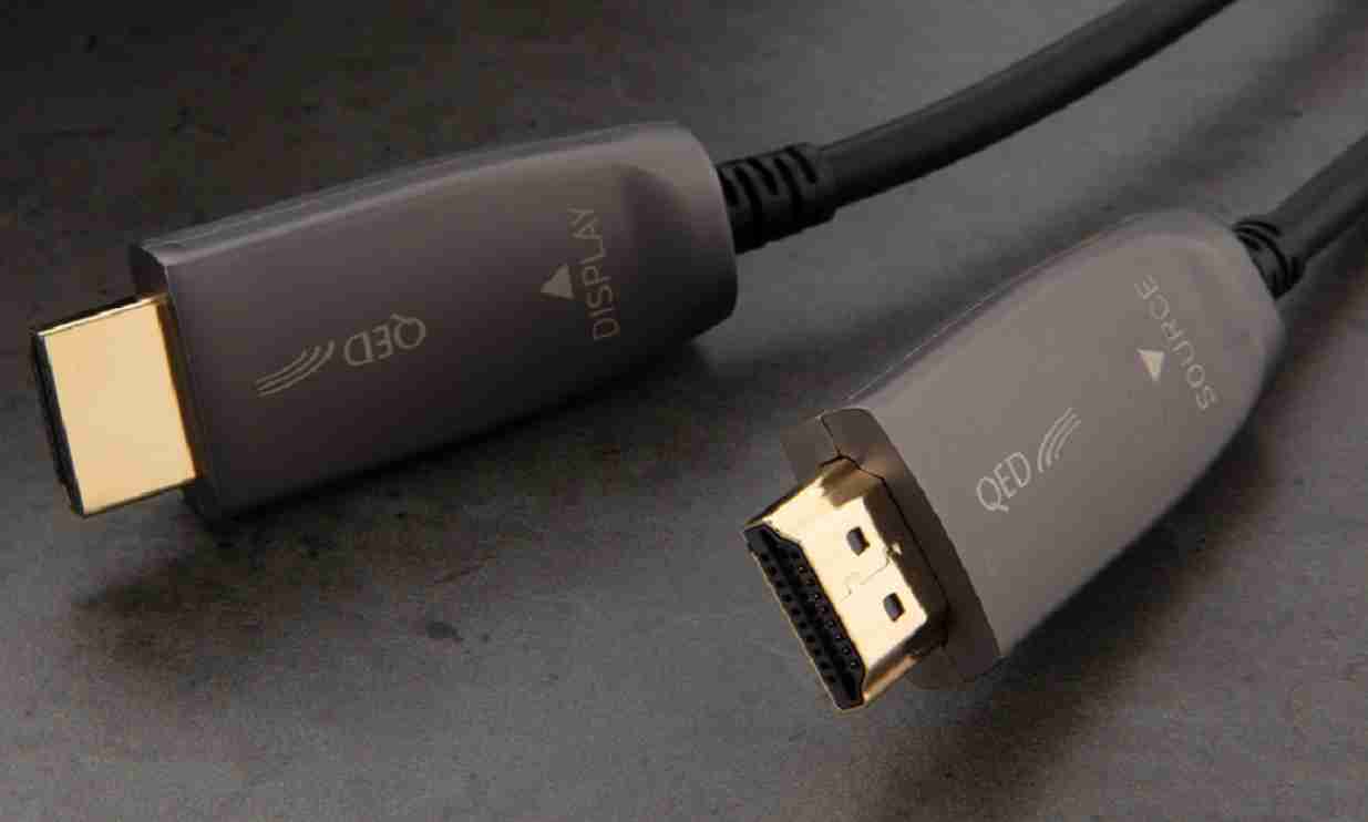 QED HDMI 2.1 OM3光纖 50米 HDR Active Optical Cable 線材 | 金曲音響