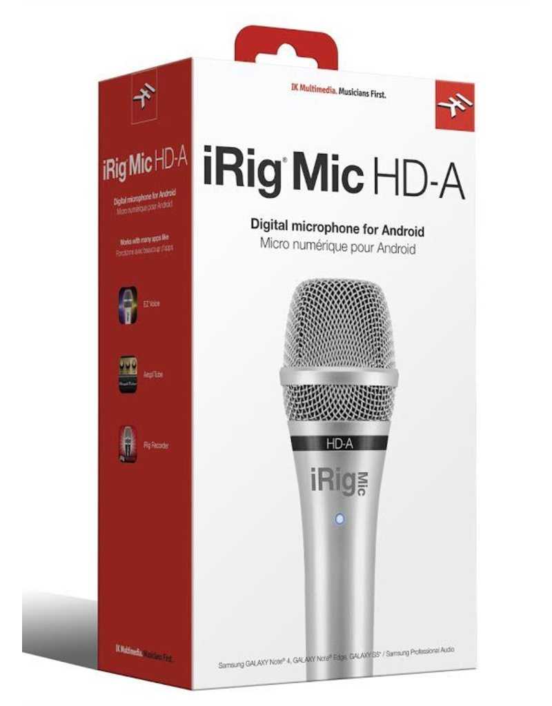 IK Multimedia iRig Mic HD-A 行動裝置 電容式 麥克風 | 金曲音響