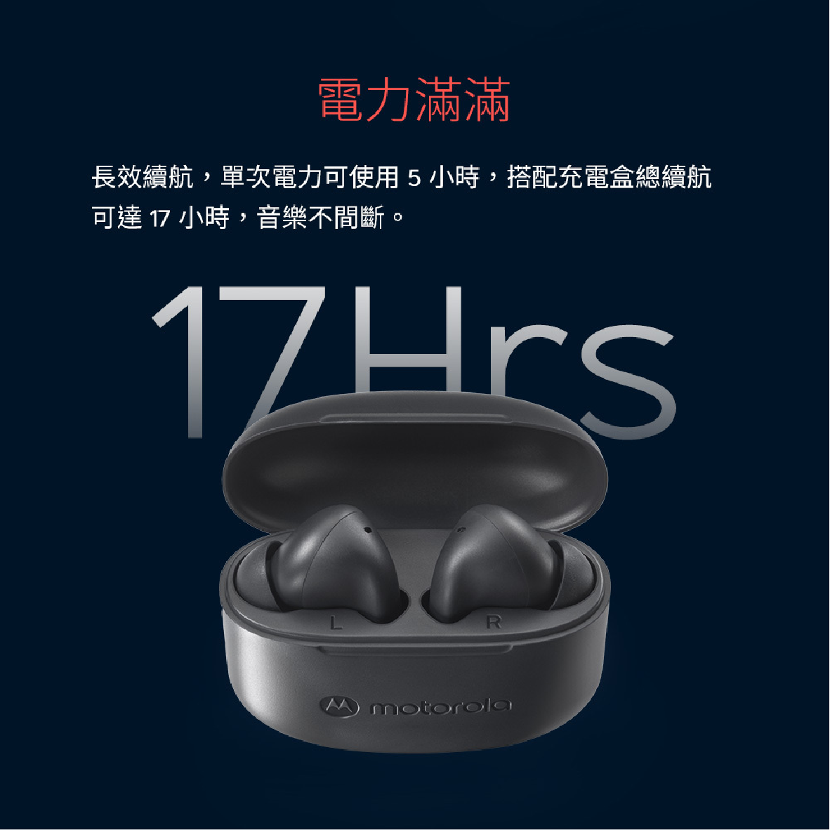 Motorola Moto Buds 065 麥克風消噪 長效續航 PX4防水 真無線 藍牙耳機 | 金曲音響
