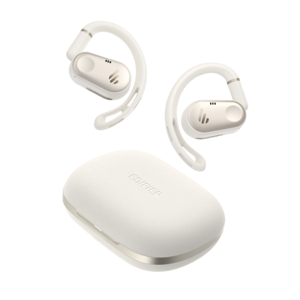 EDIFIER Comfo Flex 白色 長效續航 通話降噪 IP55 防塵 防水 開放式藍牙耳機 | 金曲音響