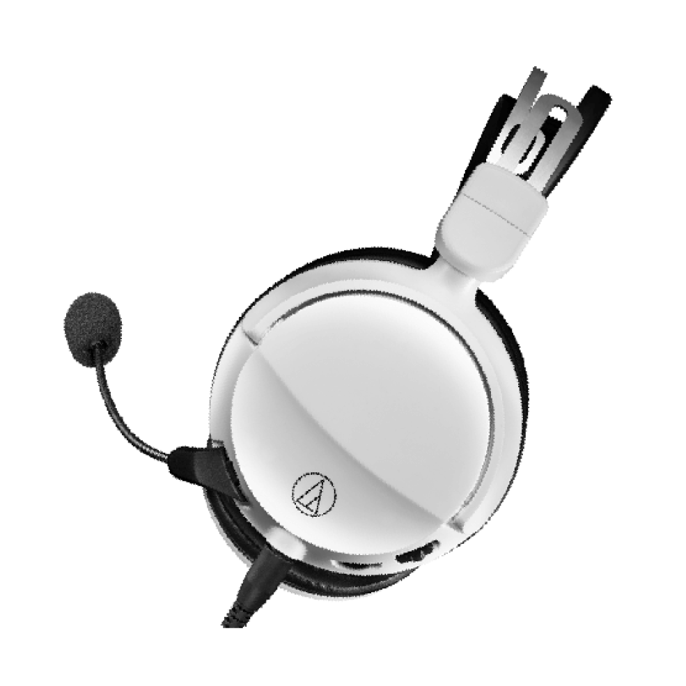 【福利機B組】鐵三角 ATH-GL3 白色 密閉式 動圈型 電競 麥克風 耳罩式耳機 | 金曲音響