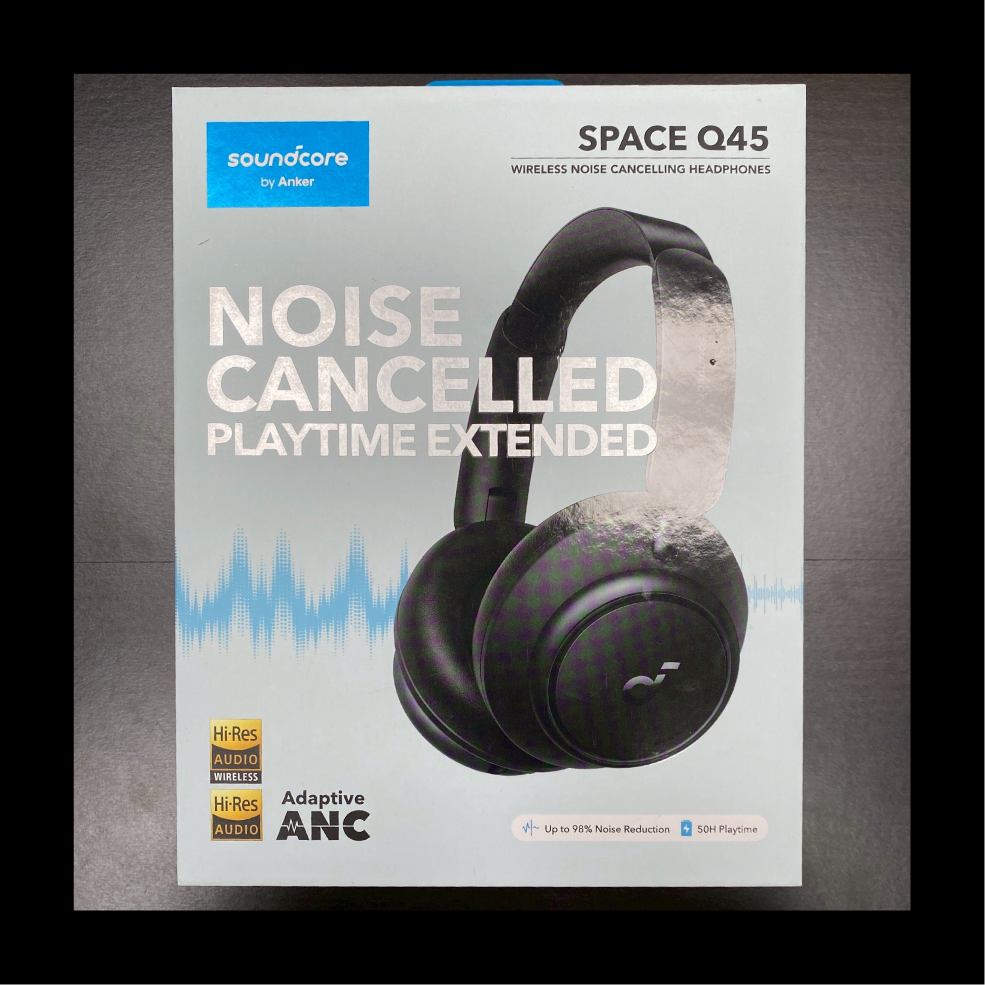 【福利機B組】Anker Soundcore Space Q45 黑色 Hi-Res 降噪 頭戴式藍牙耳機 | 金曲音響