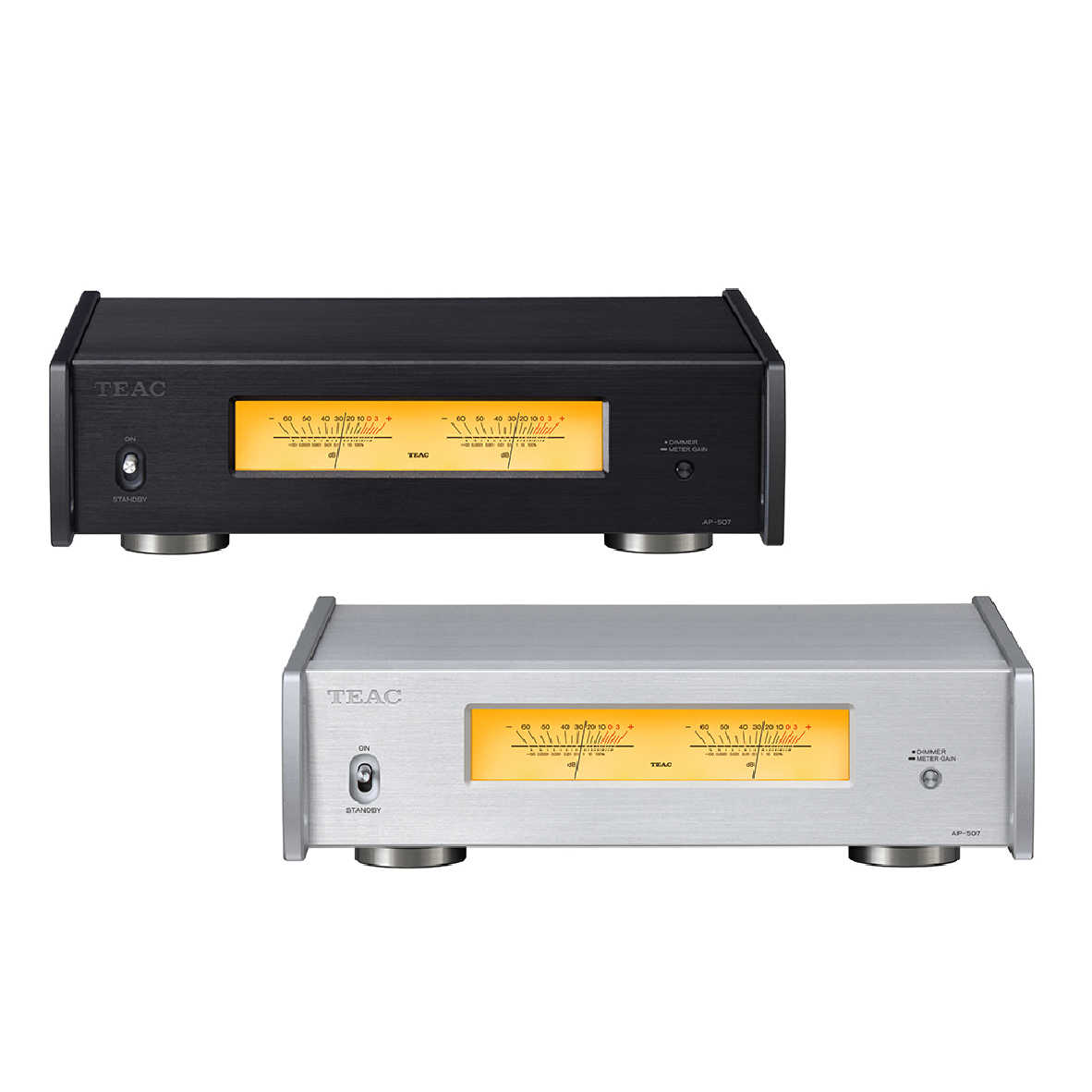 TEAC AP-507 全平衡 雙單聲道 VU電平顯示 XLR/RCA輸入 立體聲 後級 功率擴大機 | 金曲音響