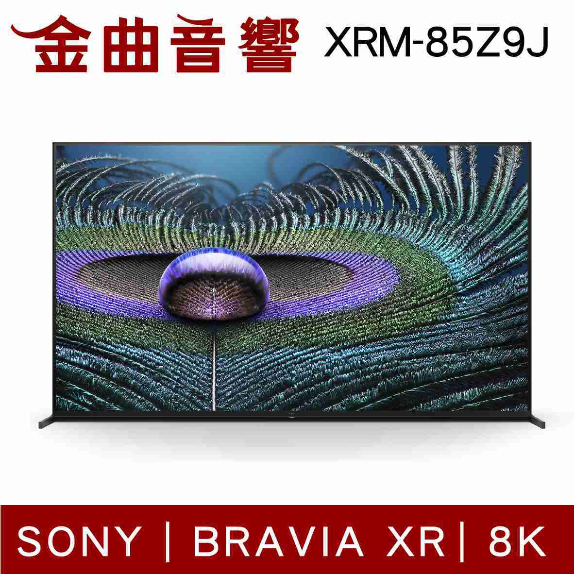 SONY 索尼 85吋 XRM-85Z9J 8K XR Z9J 電視 2021 | 金曲音響