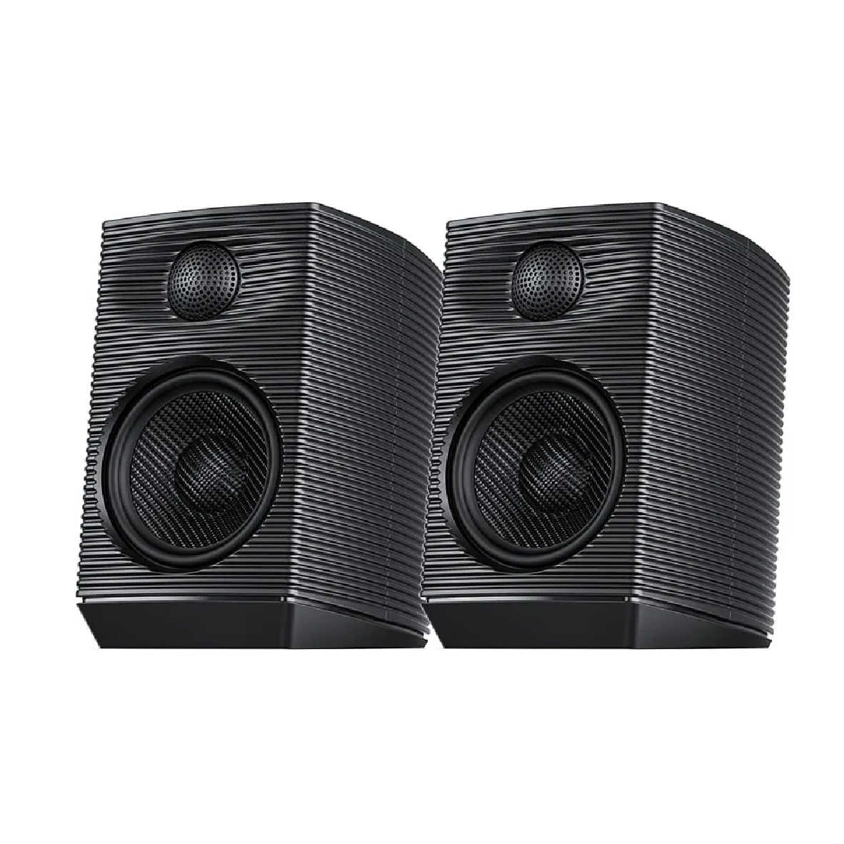 FIIO SP3 黑色 獨立四路輸出 指向聲波導正 低頻增益 左右聲道互換 桌上型 主動式 音響 喇叭 | 金曲音響