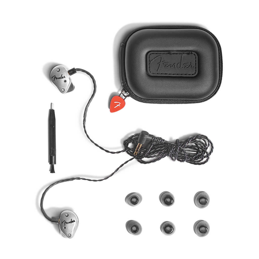 Fender FXA5 IEM 銀色 入耳式監聽耳機 | 金曲音響