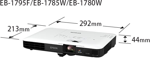 EPSON 愛普生 EB-1780W WXGA超薄液晶投影機 3000流明 | 金曲音響