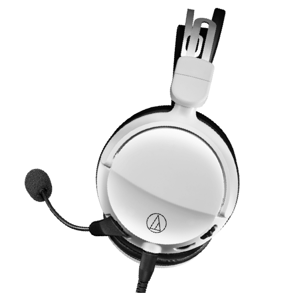 【福利機A組】鐵三角 ATH-GL3 白色 密閉式 動圈型 電競 麥克風 耳罩式耳機 | 金曲音響