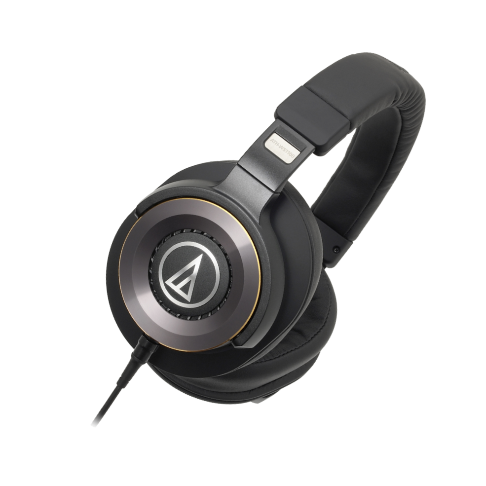 【福利機B組】鐵三角 ATH-WS1100 鋁合金外殼 HiRes 可換線 重低音 耳罩式耳機 | 金曲音響