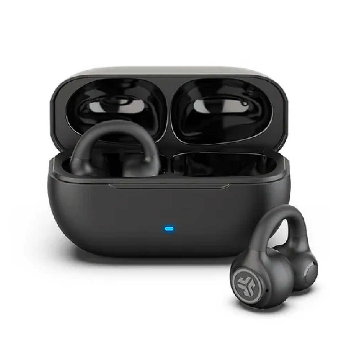 JLab FLEX 消光黑 聽力保護 藍牙5.4 多點連線 低延遲 開放式 耳夾 藍牙耳機 | 金曲音響