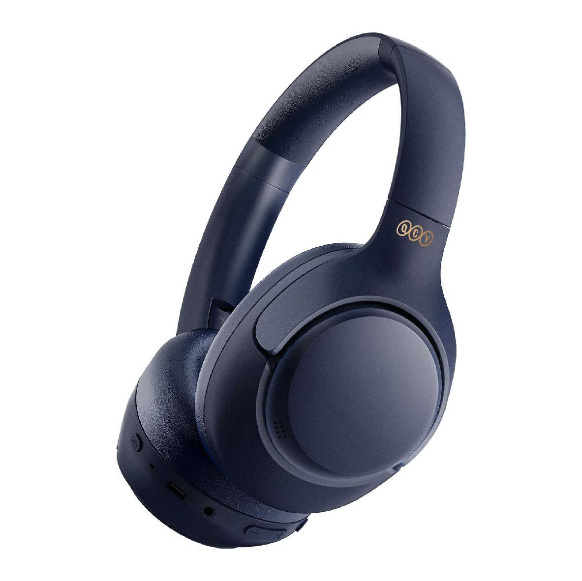 QCY H3 天暮藍 有線連接 60HR續航 通透模式 多點連線 降噪 藍牙 耳罩式 耳機 | 金曲音響