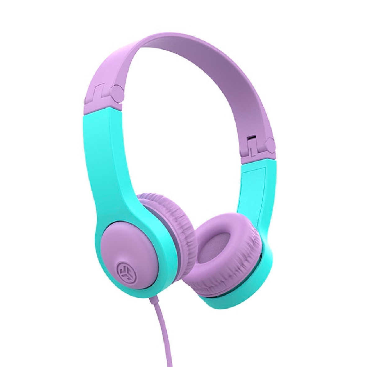 JLab JBuddies Folding Gen 2 粉綠色 安全音量 防夾設計 有線 兒童耳機 | 金曲音響