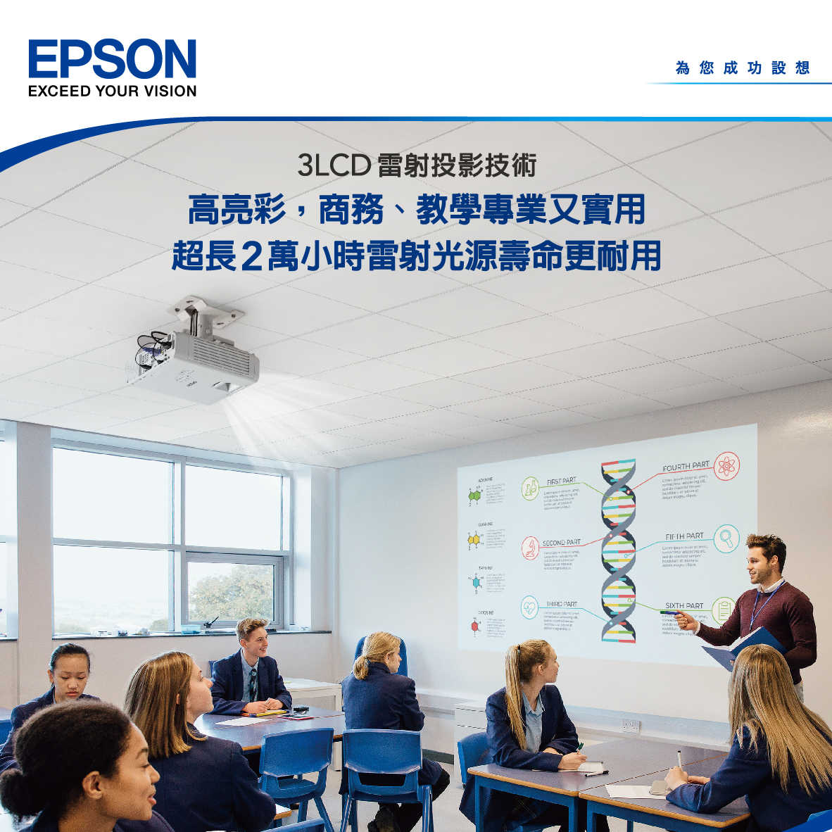 EPSON 愛普生 EB-L730U WUXGA 7000流明 雷射高亮度 投影機 | 金曲音響