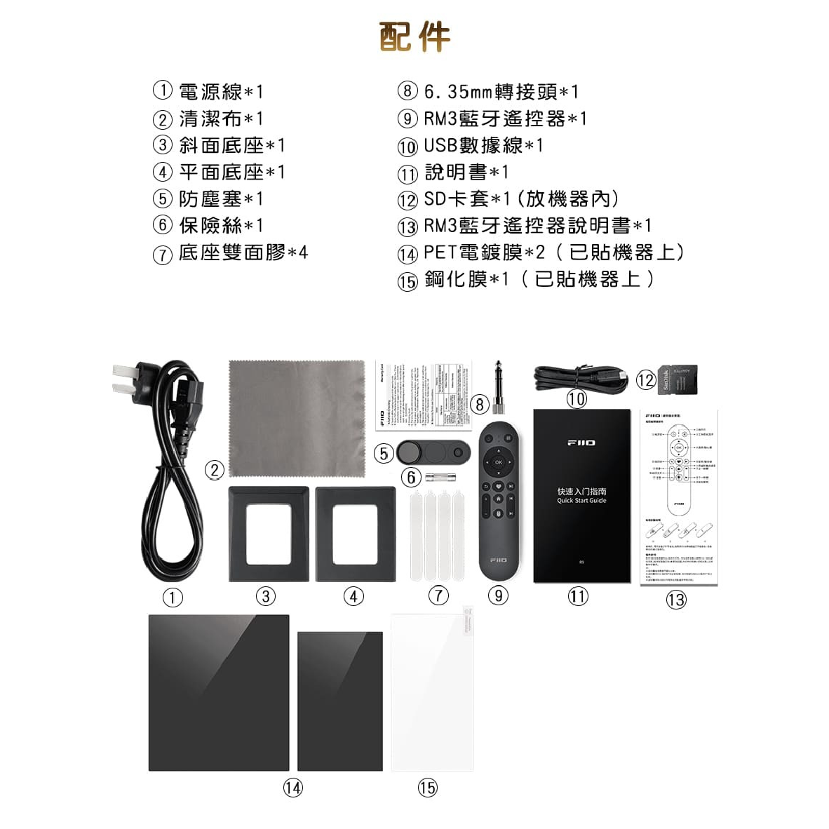 FiiO R9 桌上型 雙DAC 支援HDMI 藍牙 LDAC 旗艦 音樂解碼 播放器 | 金曲音響