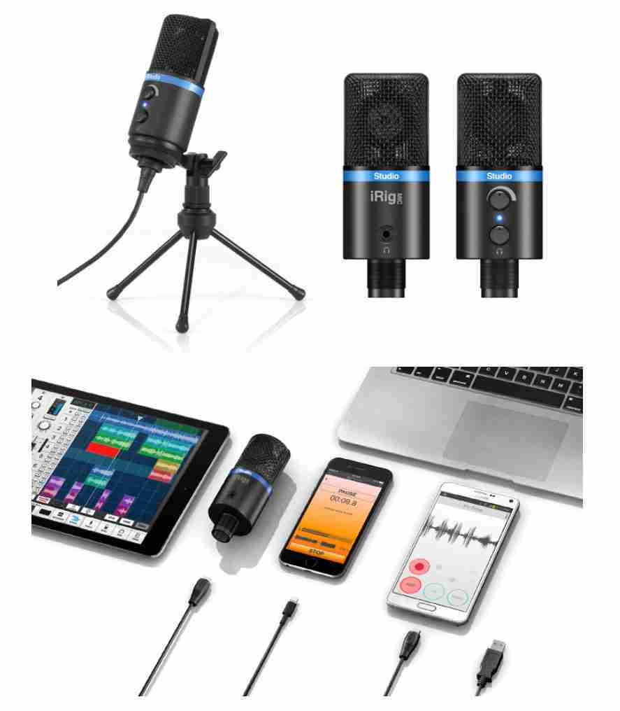 IK Multimedia iRig Mic Studio 專業 大振膜 數位 電容式 麥克風 | 金曲音響