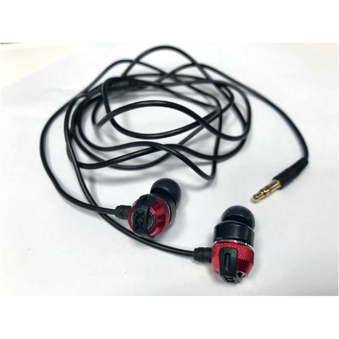 【福利機】JVC HA-FX33X 紅黑色 超重低音 噪音隔離 耳道式耳機 | 金曲音響