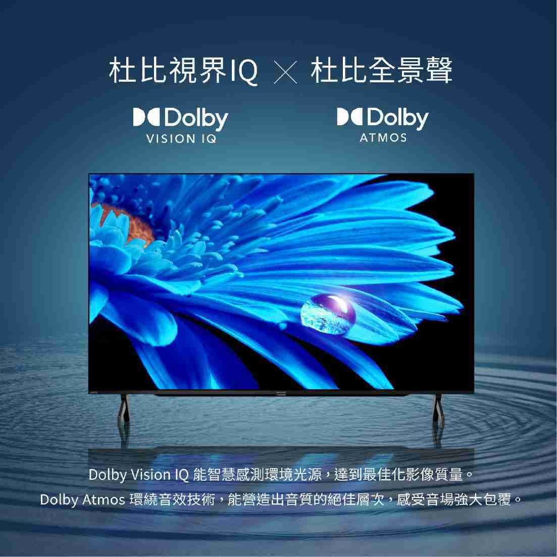 SHARP 夏普 4T-C55FK1X 55吋 4K HDR 馬來西亞製 智慧連網 液晶顯示器 | 金曲音響