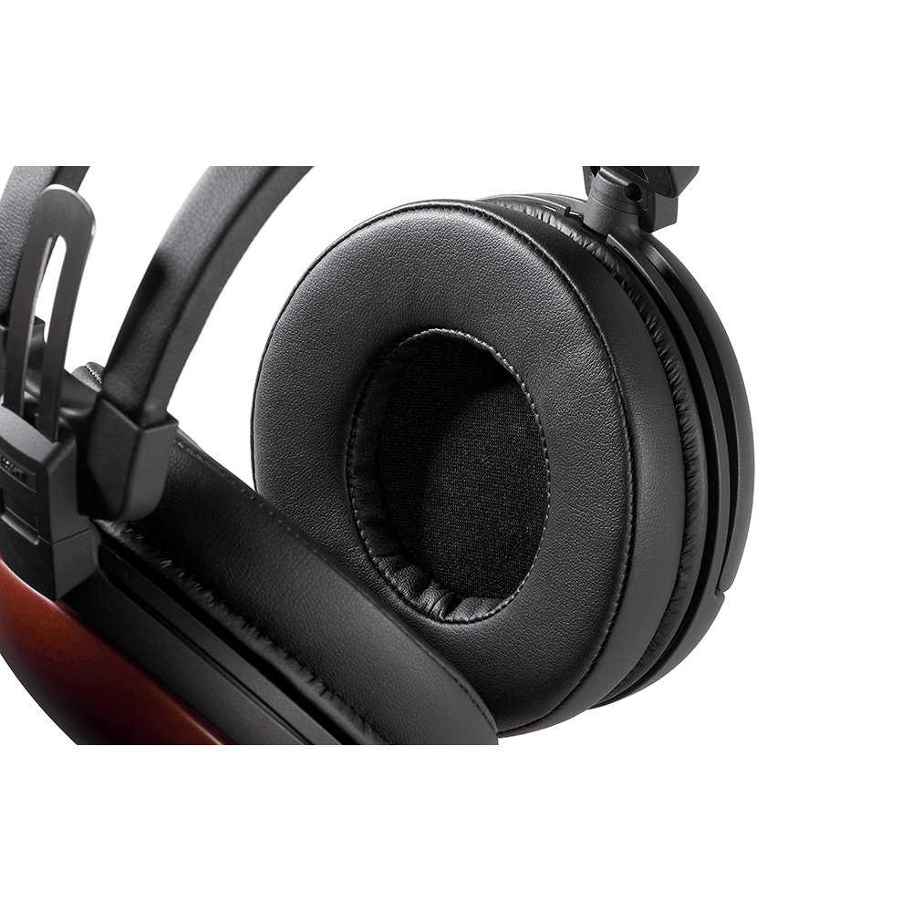 鐵三角 ATH-AWAS 紅 木製 耳罩式耳機 封閉式 6N-OFC 捲繞式音圈 | 金曲音響