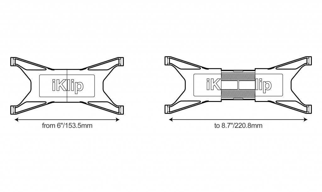 IK Multimedia iKlip Xpand 通用型 平板電腦 手機 支架 | 金曲音響