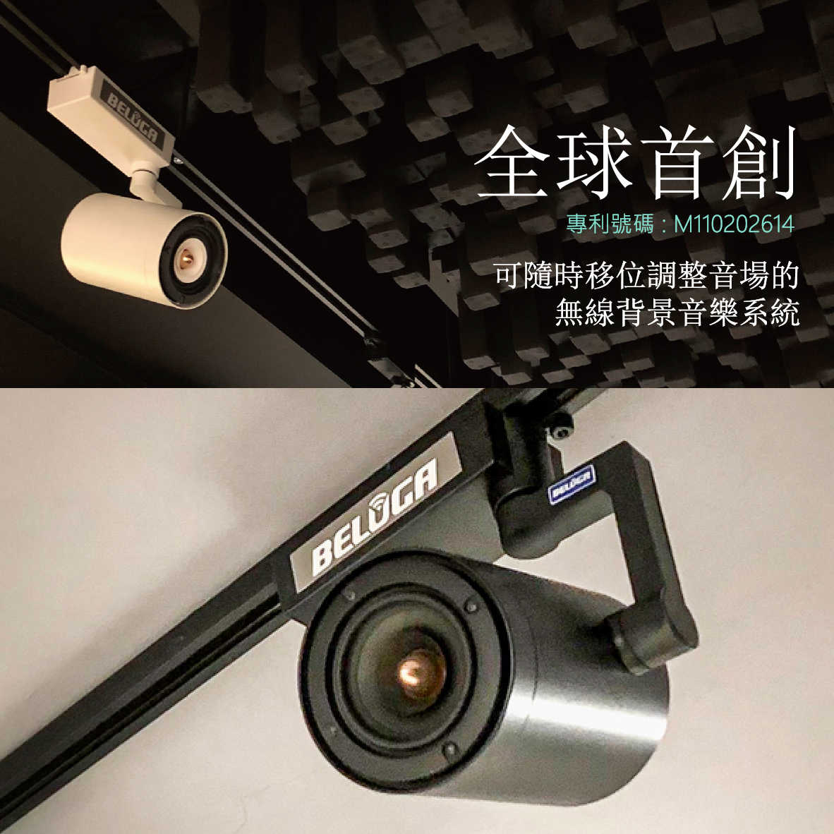 BELUGA 白鯨牌 U350T 無線 軌道音響喇叭 豪華美聲組 U650SW TX101 U530MC | 金曲音響