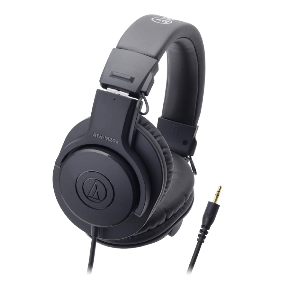【福利機A組】鐵三角 ATH-M20x 黑色 密閉動圈型 專業監聽 耳罩式 耳機 | 金曲音響