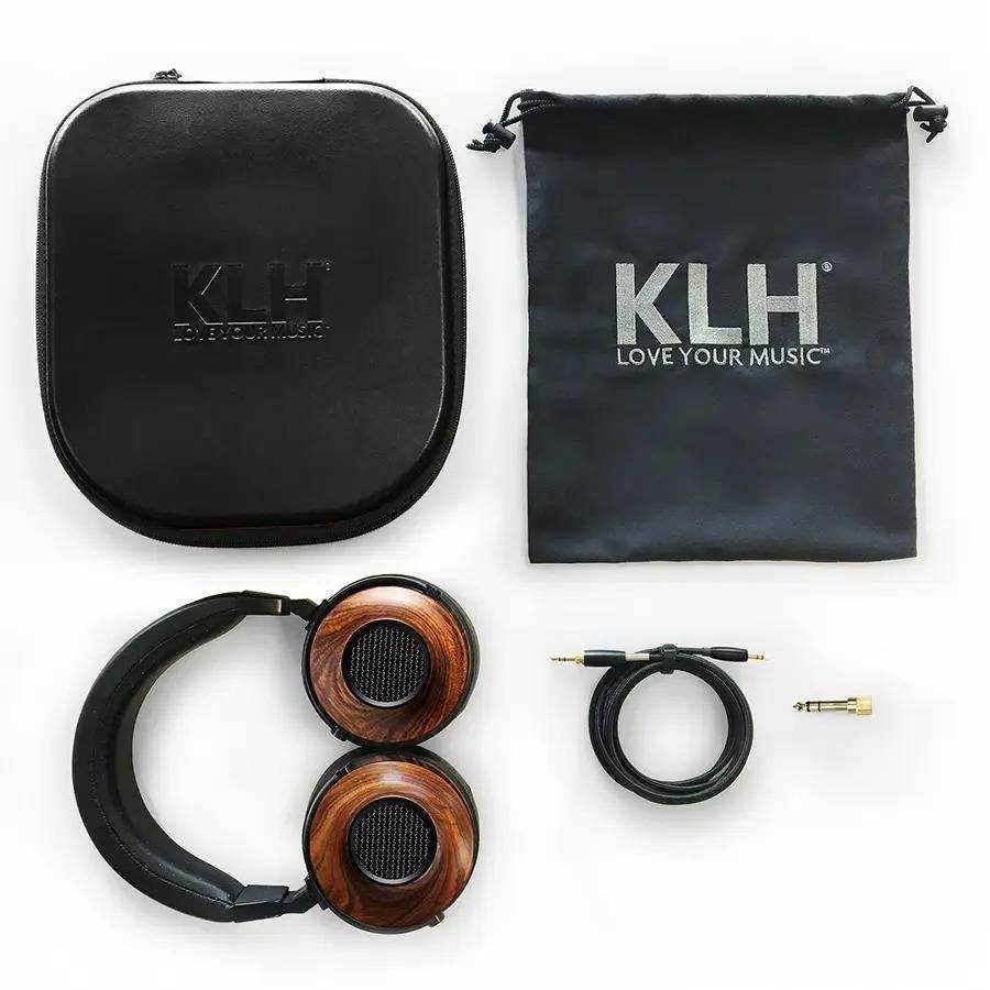 美國 KLH Ultimate One 終極一號 純鈹驅動器 斑馬木 耳罩式 專業耳機 | 金曲音響