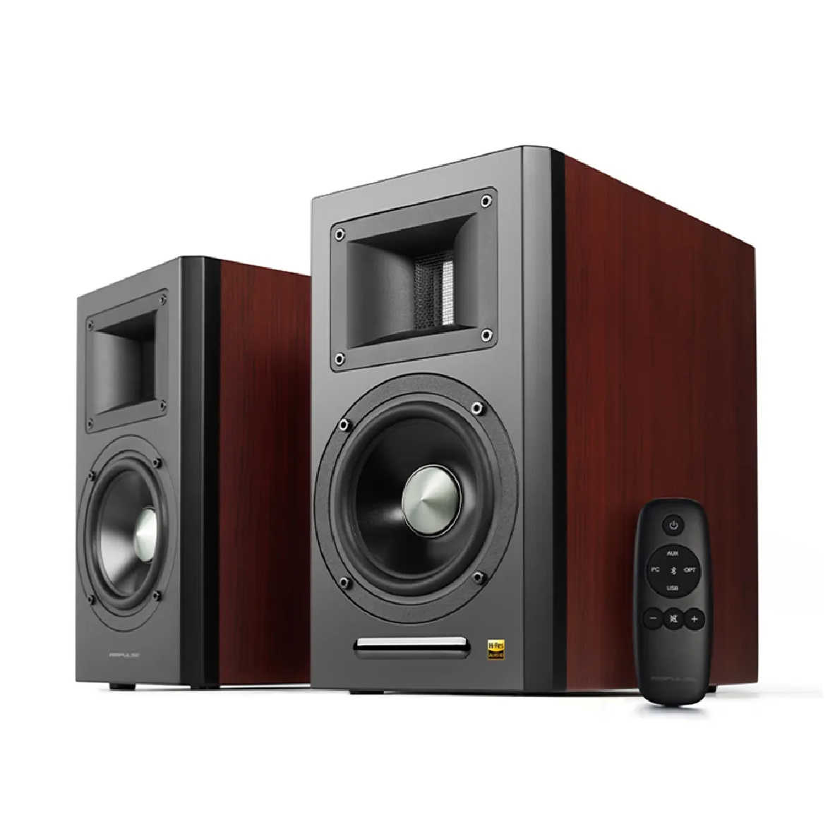 EDIFIER 漫步者 A100 HD 櫻桃木 多元輸入 雙聲道 主動式 喇叭 音箱 | 金曲音響