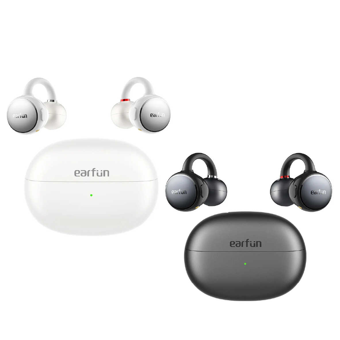 EarFun Clip 舒適穩固 長效續航 多點連接 LDAC IP55 防水 開放式 耳夾藍牙耳機 | 金曲音響