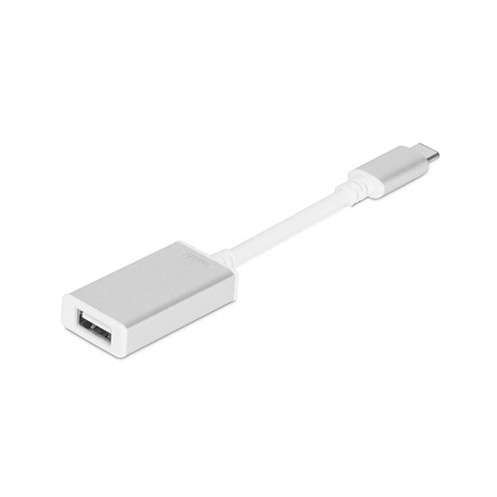 Moshi USB TYPE-C to USB 銀色 高速傳輸 otg 小巧便攜 萬用轉接器 | 金曲音響