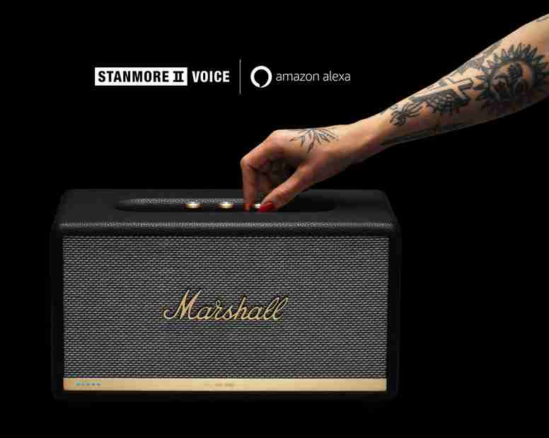 Marshall 馬歇爾 Stanmore II Voice 聲控 藍芽 智慧助理 喇叭 | 金曲音響