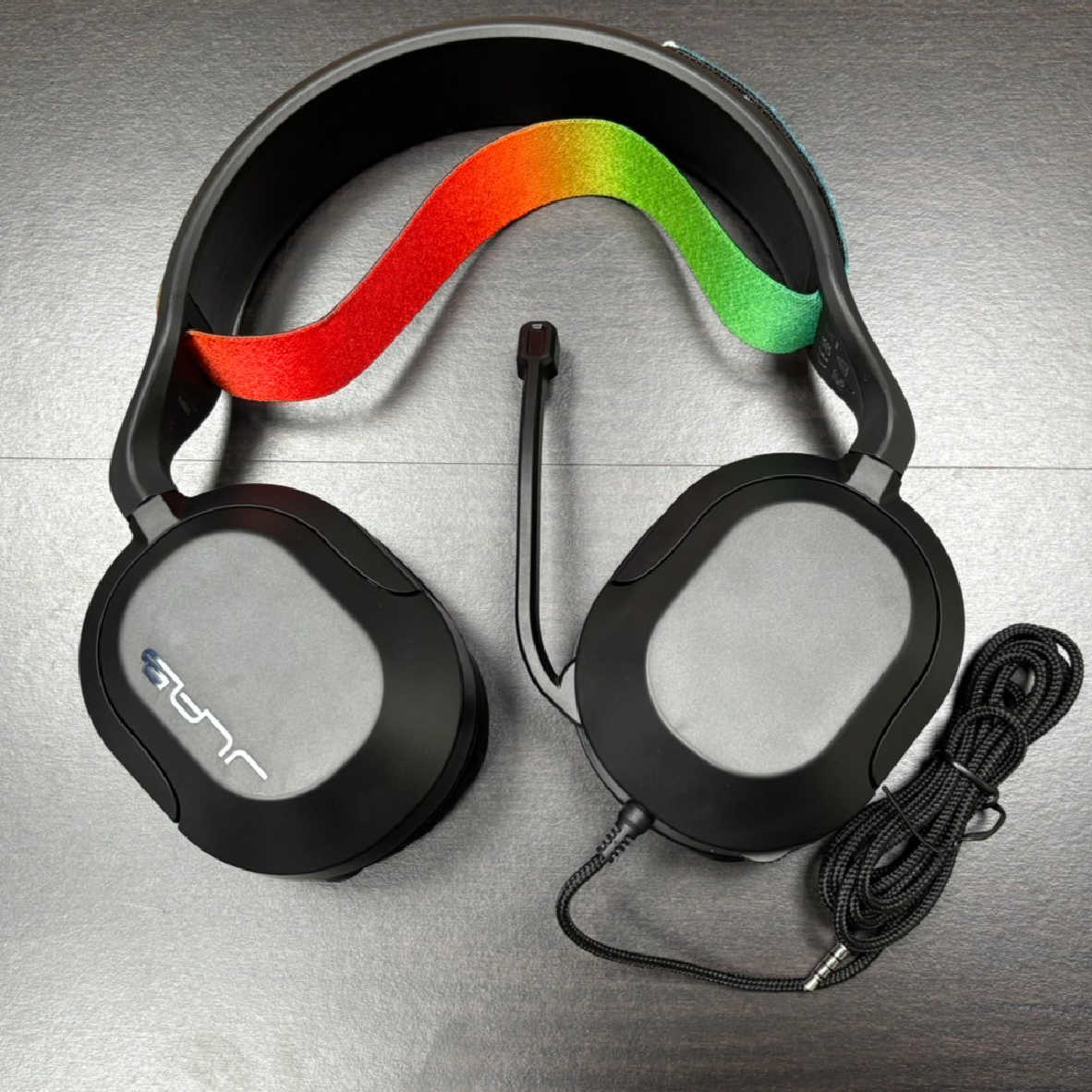 【福利機A組】JLab Nightfall 音量控制 雙色頭帶 AUX連接 旋轉收納 有線 電競 耳罩耳機 | 金曲音響