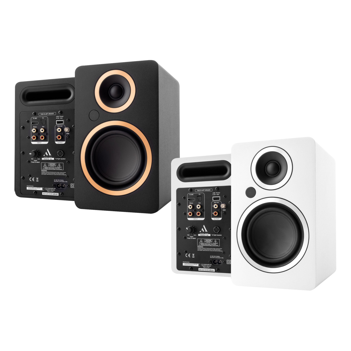 Argon Audio FENRIS A5 磁吸網罩 支援唱盤 光纖 ARC 5.25吋 藍牙主動式喇叭 | 金曲音響