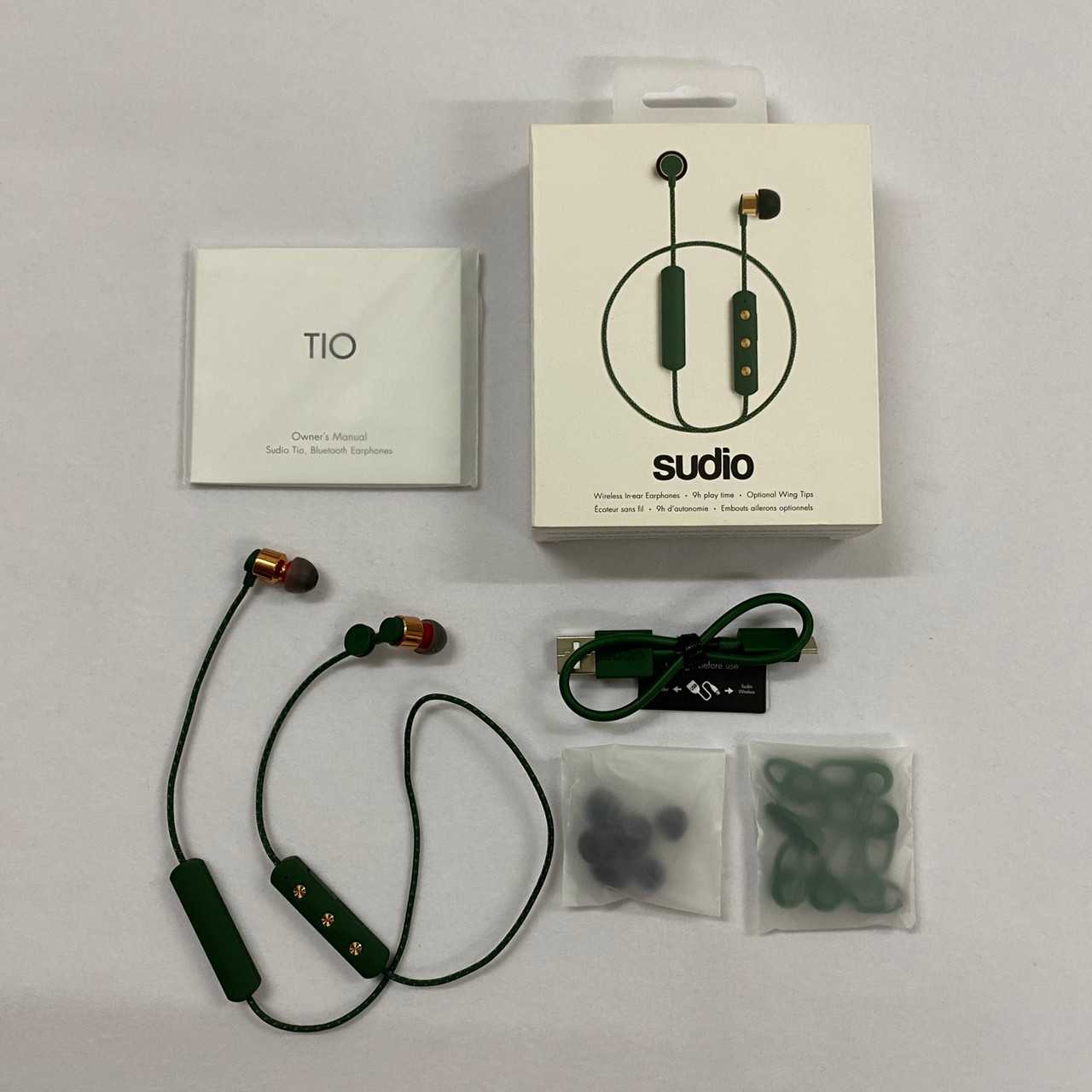 【福利機A組】SUDIO Tio 森林綠 藍牙 線控 耳道式耳機 9Hrs | 金曲音響